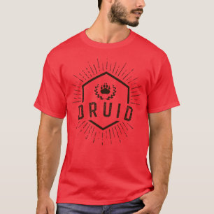 Druid Player Class Druids Tabletop RPG Addict T-Shirt