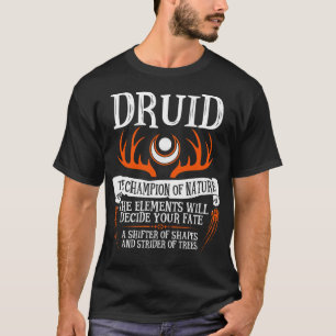 Druid The Champion Of Nature - Dungeons  Dragons ( T-Shirt