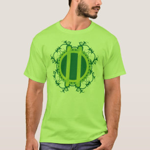 Druid Wreath and Staves T-Shirt