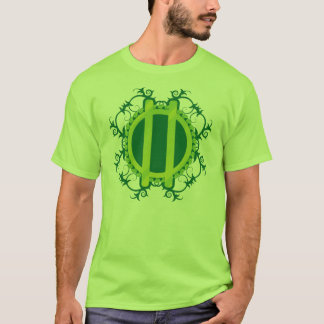 Druid Wreath and Staves T-Shirt
