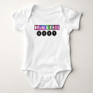 Drum and Bass Baby one-piece EDM music D.J. Deejay Bodysuit