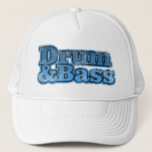 Drum and Bass Blue Trucker Hat