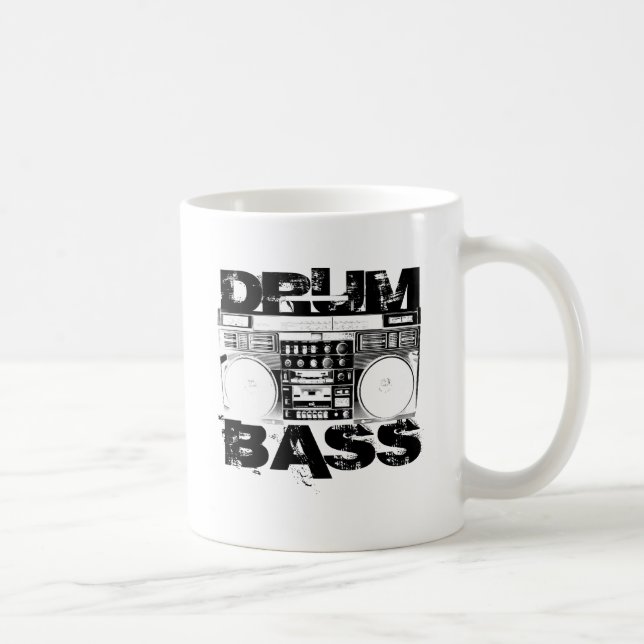 Drum and Bass Coffee Mug (Right)