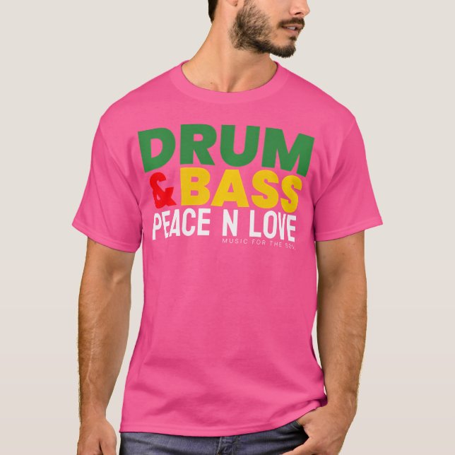 Drum And Bass Dubstep Dnb T-Shirt (Front)