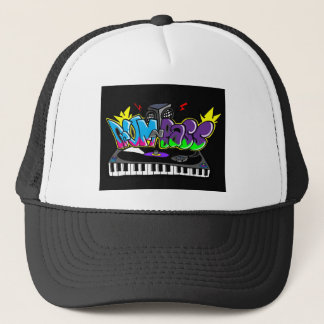 Drum and Bass Graffiti Trucker Hat