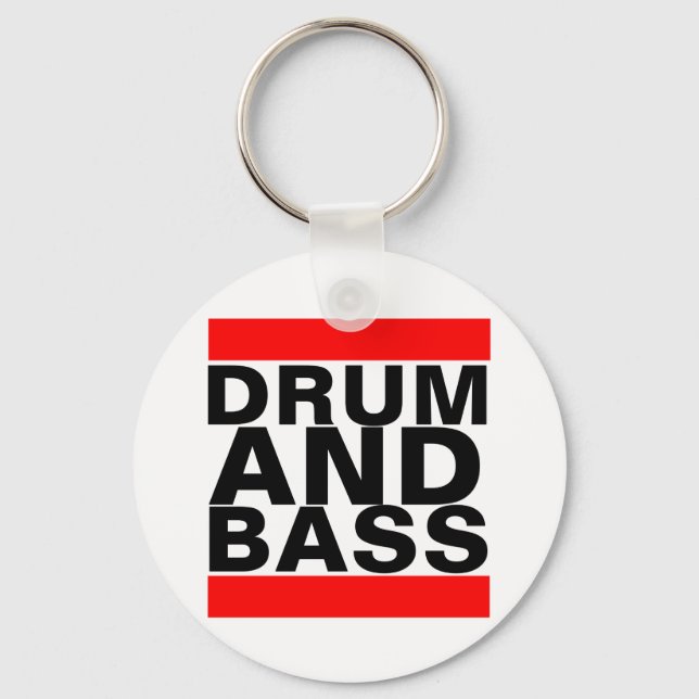 Drum and Bass Key Ring (Front)