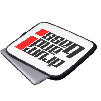 Drum and Bass Laptop Sleeve