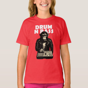 Drum and Bass Monkey T-Shirt