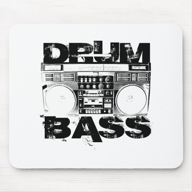 Drum and Bass Mouse Mat (Front)