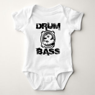 Drum and Bass Subwoofer Baby Bodysuit