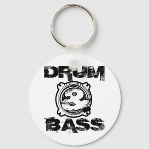 Drum and Bass Subwoofer Key Ring
