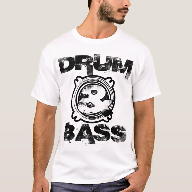 Drum and Bass Subwoofer T-Shirt (Front)