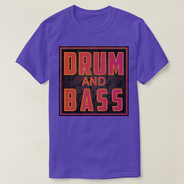 DRUM and BASS T-Shirt (Design Front)