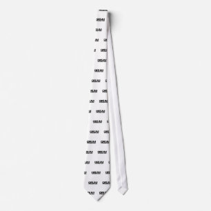 Drum and Bass Tie