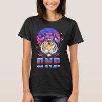 Drum and Bass Tiger Electronic Music Vaporwave