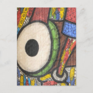 Drum beat postcard