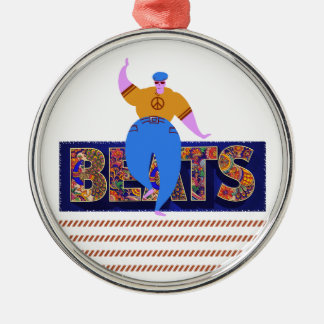 drum beats metal tree decoration