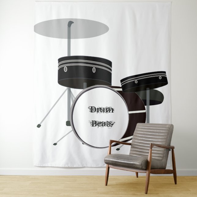 Drum Beats Tapestry (In Situ)