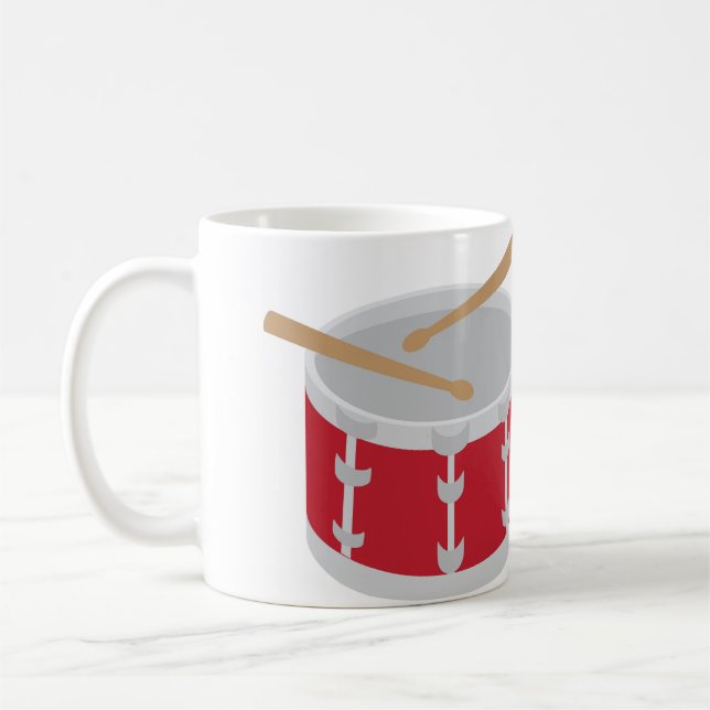 Drum Coffee Mug (Left)