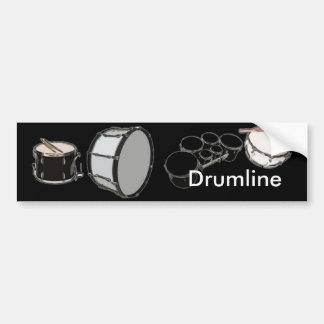 Drum Corps - Marching Band - Drumline Bumper Sticker