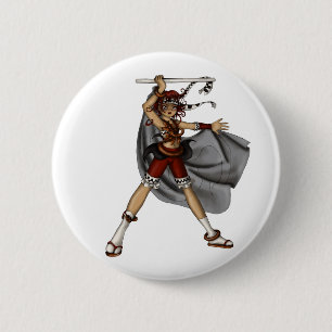 Drum Dance 6 Cm Round Badge