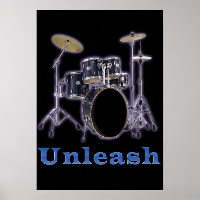 Drum designs poster (Front)