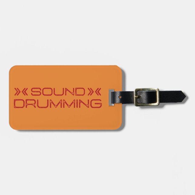 Drum, Drum Bag, & Luggage Tag (Front Horizontal)