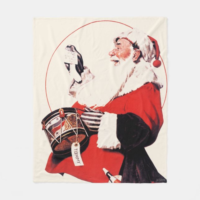 Drum for Tommy Fleece Blanket (Front)