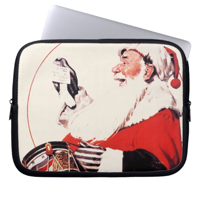 Drum for Tommy Laptop Sleeve (Front)