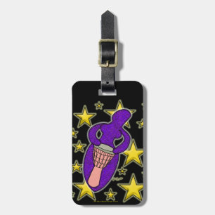 Drum Goddess Luggage Tag