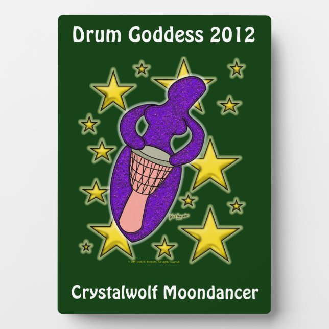 Drum Goddess Plaque (Front)