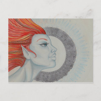 Drum Goddess Postcard