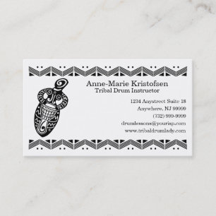 Drum Goddess v.2 Business Card