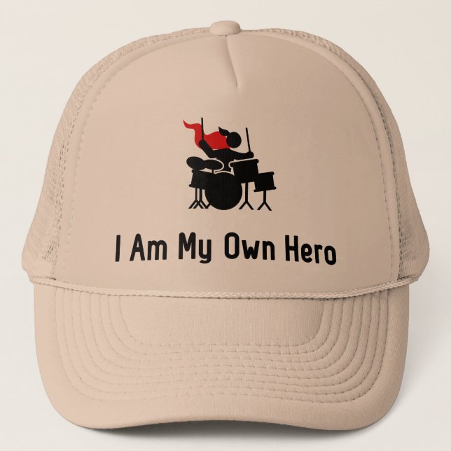 Drum Hero Trucker Hat (Front)