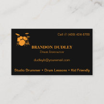 Drum Instructor Lessons | Basic Semi Gloss Busines