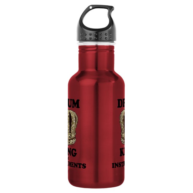 Drum King of Instruments 532 Ml Water Bottle (Front)