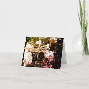 Drum Kit Custom Card