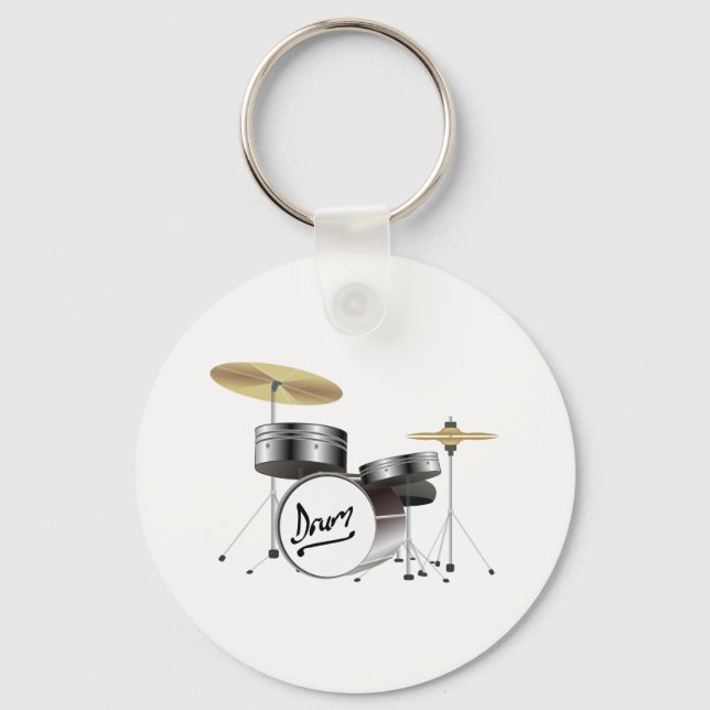 Drum Kit Key Ring (Front)