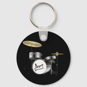 drum kit key ring