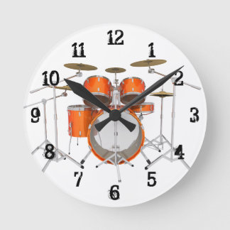 Drum Kit: Wall Clock