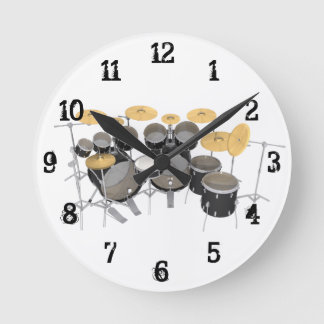 Drum Kit: Wall Clock