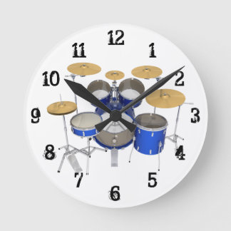 Drum Kit: Wall Clock