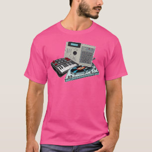 Drum Machine Midi Keybord Hip Hop Boom Bap Produc T-Shirt