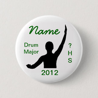 Drum Major 6 Cm Round Badge