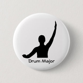 Drum Major 6 Cm Round Badge