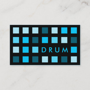 DRUM (mod squares) Business Card