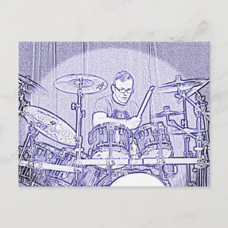 Drum or Drummer Postcard