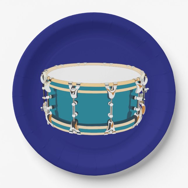 Drum - Paper Plates (Front)