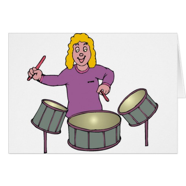 Drum Player (Front Horizontal)