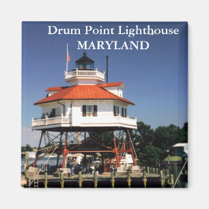 Drum Point Lighthouse, Maryland Magnet